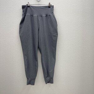 Old Navy Active Powersoft High Rise Go Dry Black Joggers Womens size Large